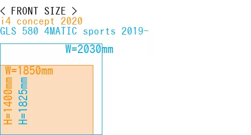 #i4 concept 2020 + GLS 580 4MATIC sports 2019-